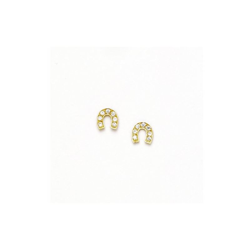 14K Yellow Gold star oval drop shap with 70540 1