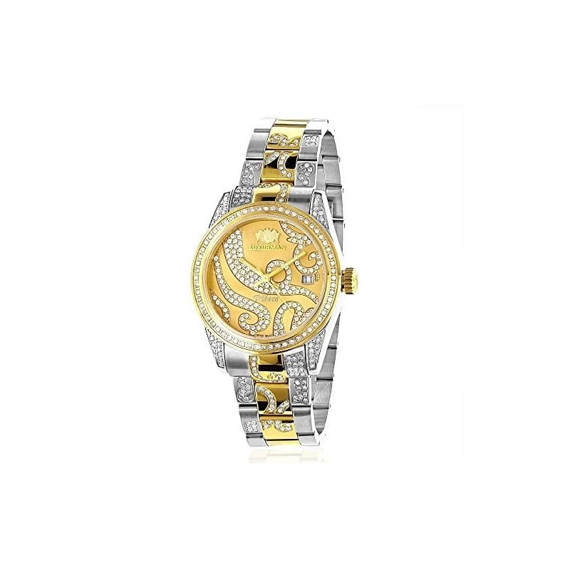 Tribeca Ladies 18k White Yellow Gold Pla 89969 1