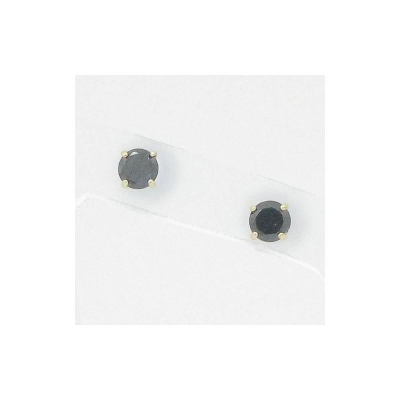 Unisex 14K solid gold earrings fancy stu 82322 1