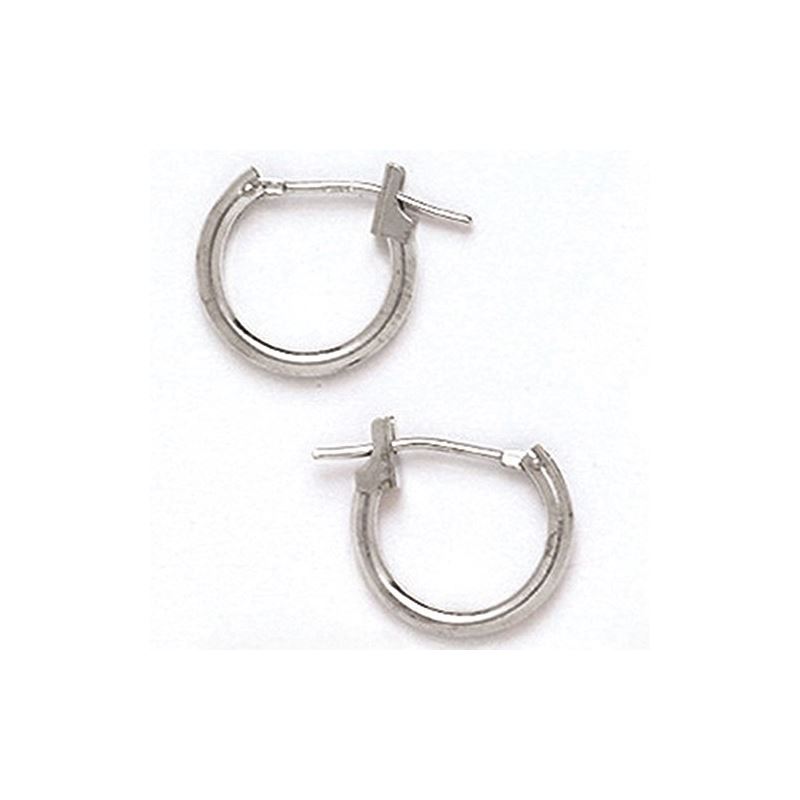 14K Gold Hoop Earrings HEW46 65571 1