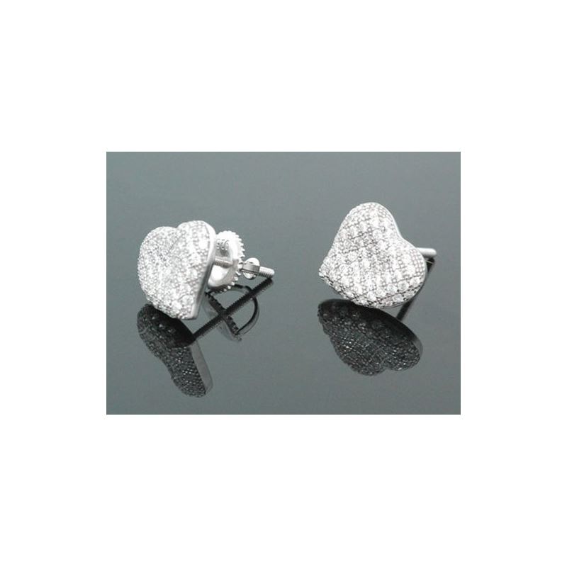 Sterling Silver Heart Shape Fashion Hand 80660 1