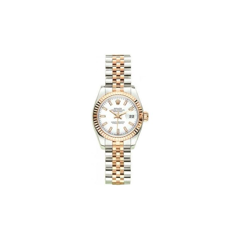 Rolex Oyster Perpetual Lady Datejust Lad 53753 1