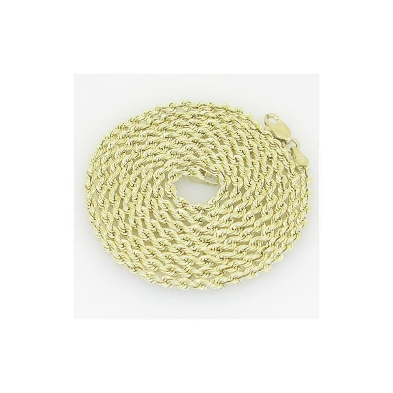 10K Yellow Gold rope chain GC5 61601 1