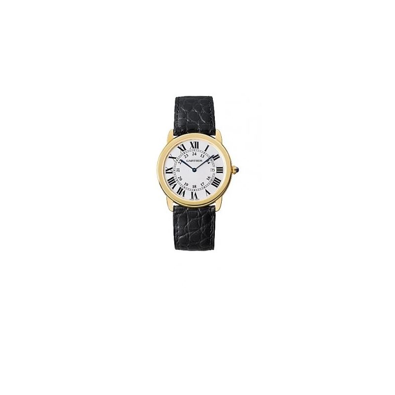 Cartier Ronde Solo Louis Cartier Mens Wa 55056 1