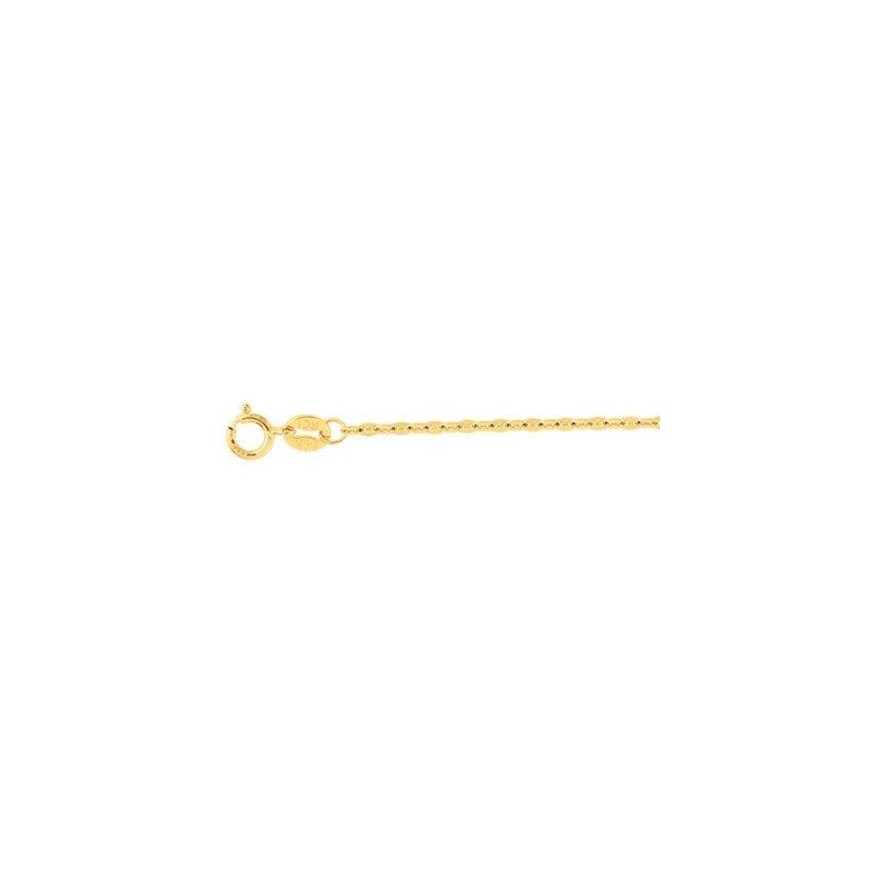 14K Yellow Gold 1.4mm wide Diamond Cut A 66556 1