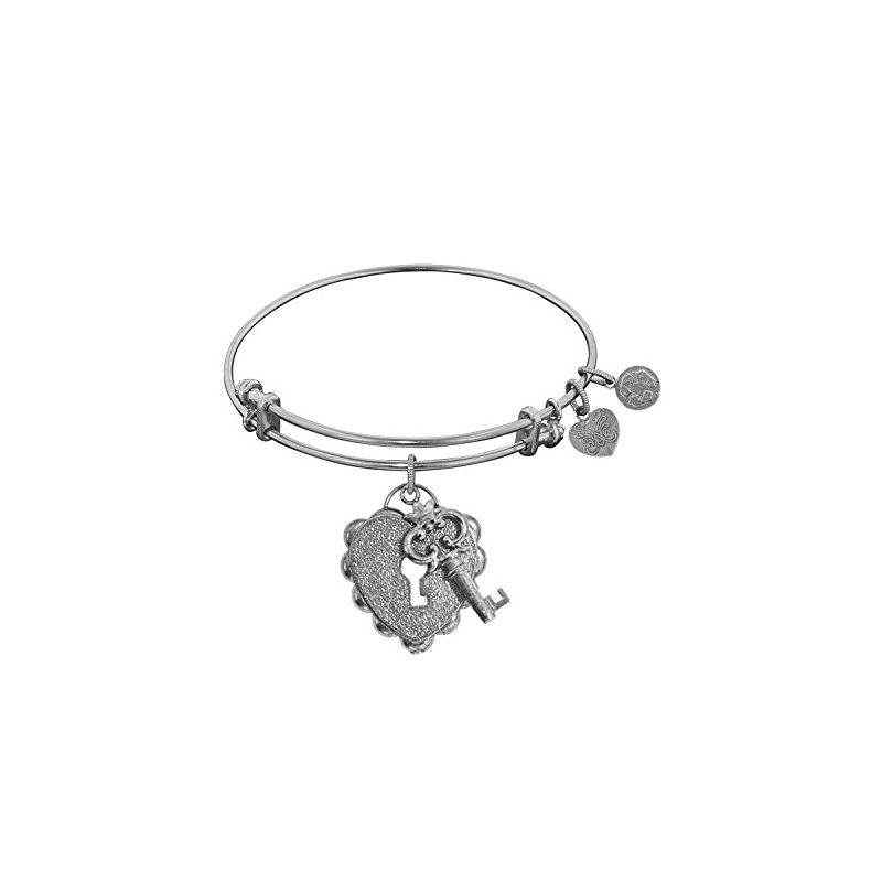 Angelica Ladies Love Hearts Collection Bangle Char