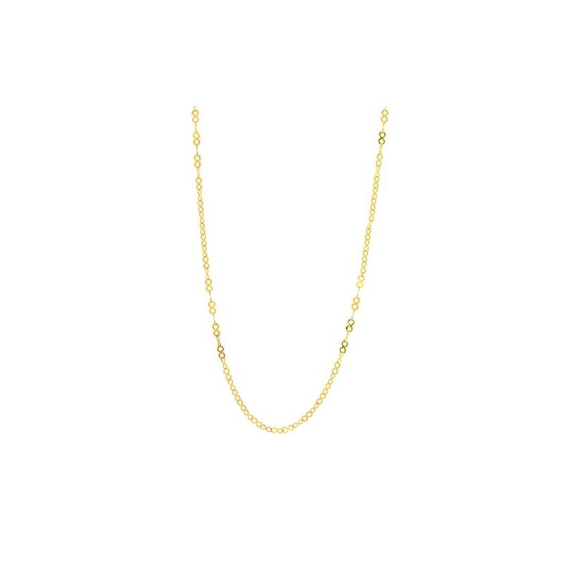 "14K Yellow Gold Infinity Chain 18"" inche 69051 1