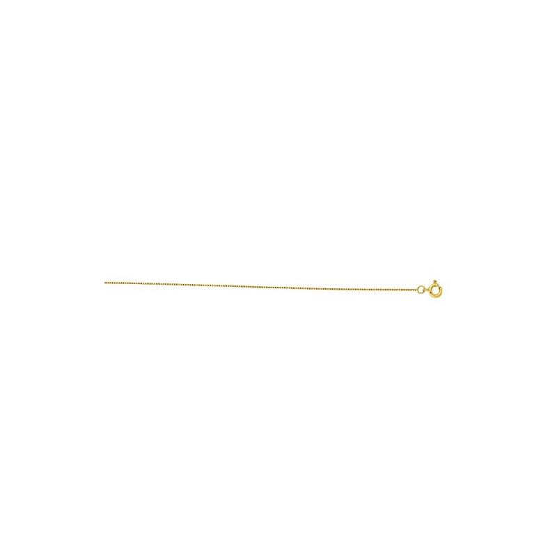 14K Yellow Gold 0.45mm wide Shiny Classi 66333 1