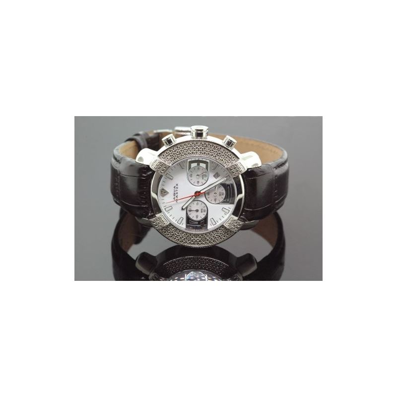 Mens Diamond Watch Hip Hop Jewelry 96-60