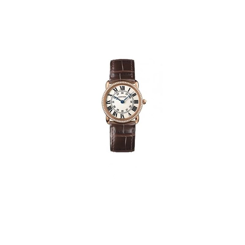 Cartier Ronde Louis Unisex Gold Watch WR 55059 1