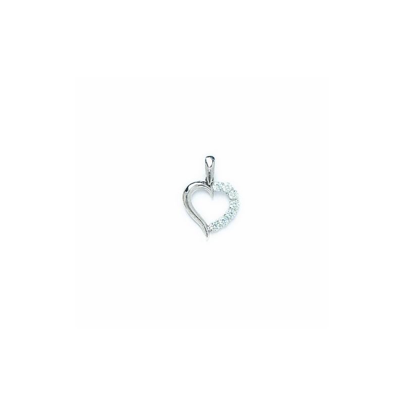 14K Gold Heart Love Pendant PW65 64331 1