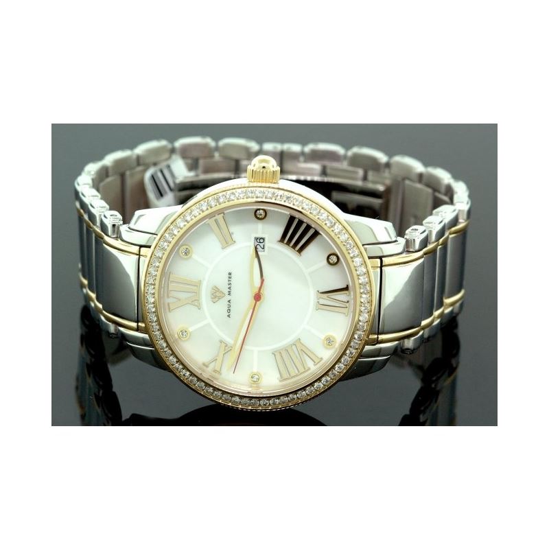 Aqua Master Mens Classic Diamond Watch W 55815 1