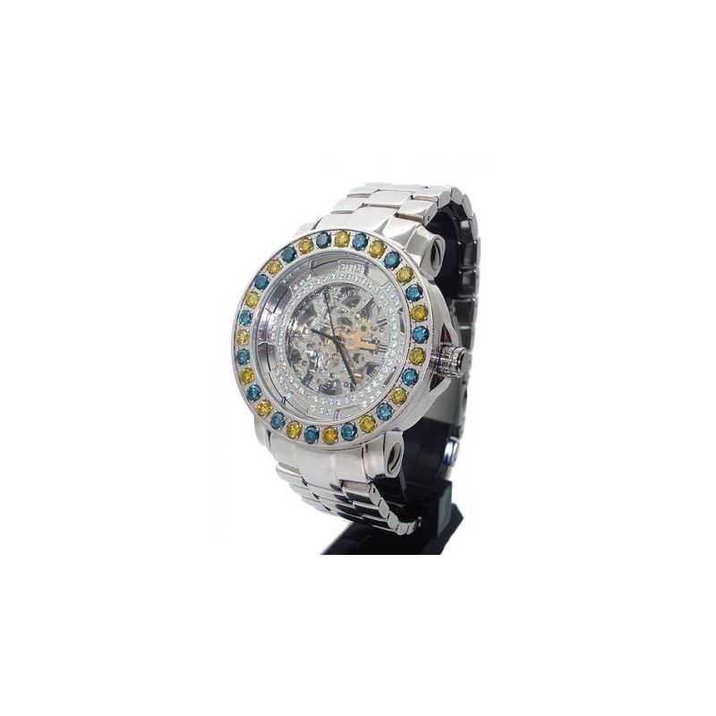 Freeze Automatic Watch - 7ctw Diamond Be 53246 1