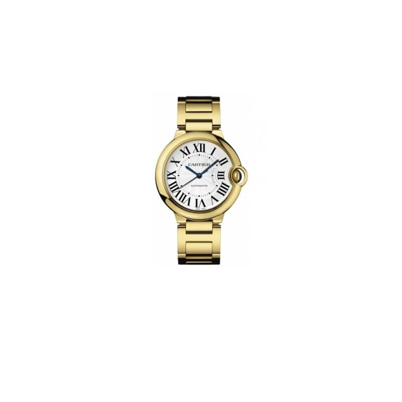 Cartier Ballon Bleu Unisex Gold Watch W6 55119 1